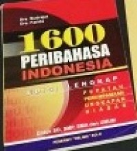 Image of 1600 Peribahasa Indonesia
