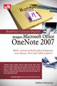 Image of Membuat Catatan Digital dengan Microsoft Office OneNote 2007