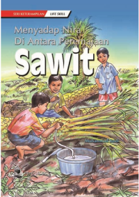 Image of Menyadap nira di antara peremajaan sawit