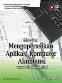 Image of modul mengoperasikan aplikasi komputer akuntansi