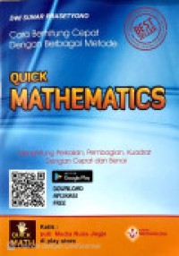 Image of QUICK MATHEMATICS