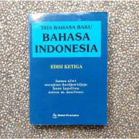 Image of Tata Bahasa Baku Bahasa Indonesia Edisi Ketiga